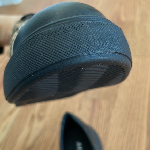 Leopard Round Toe Chunky Sneakers - Picture 14 of 14